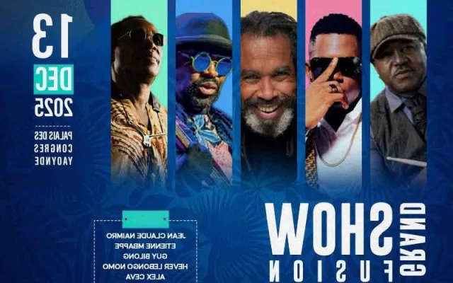 《Le Grand Show Fusion Afrique‑Caraïbes 》Un Concert Inédit le 13 Décembre 2025 au Palais des Congrès de Yaoundé.