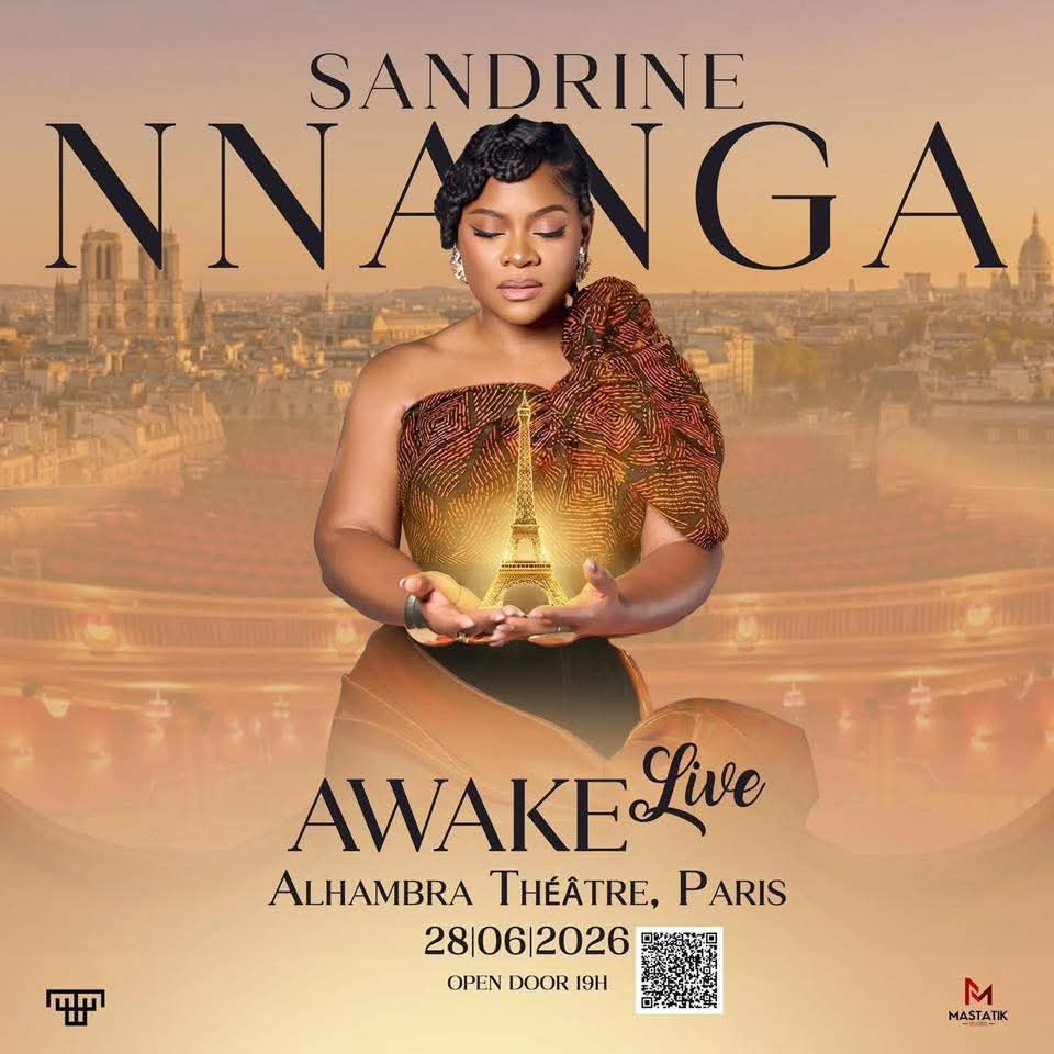 Sandrine Nnanga presente « Awake » à Yaoundé et annonce son concert live à Paris le 28 juin 2026.