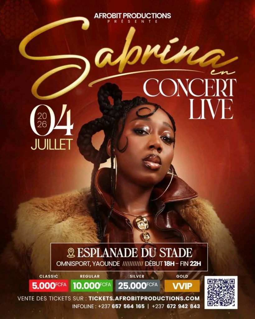 Affiche concert live Sabrina