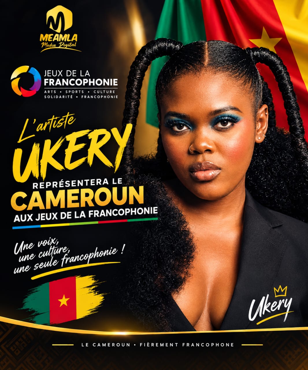 De Yaoundé à Erevan : Ukëry portera les couleurs du Cameroun aux Jeux de la Francophonie 2027